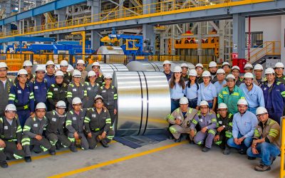 Inicia producción nueva línea de Galvanizado TYASA